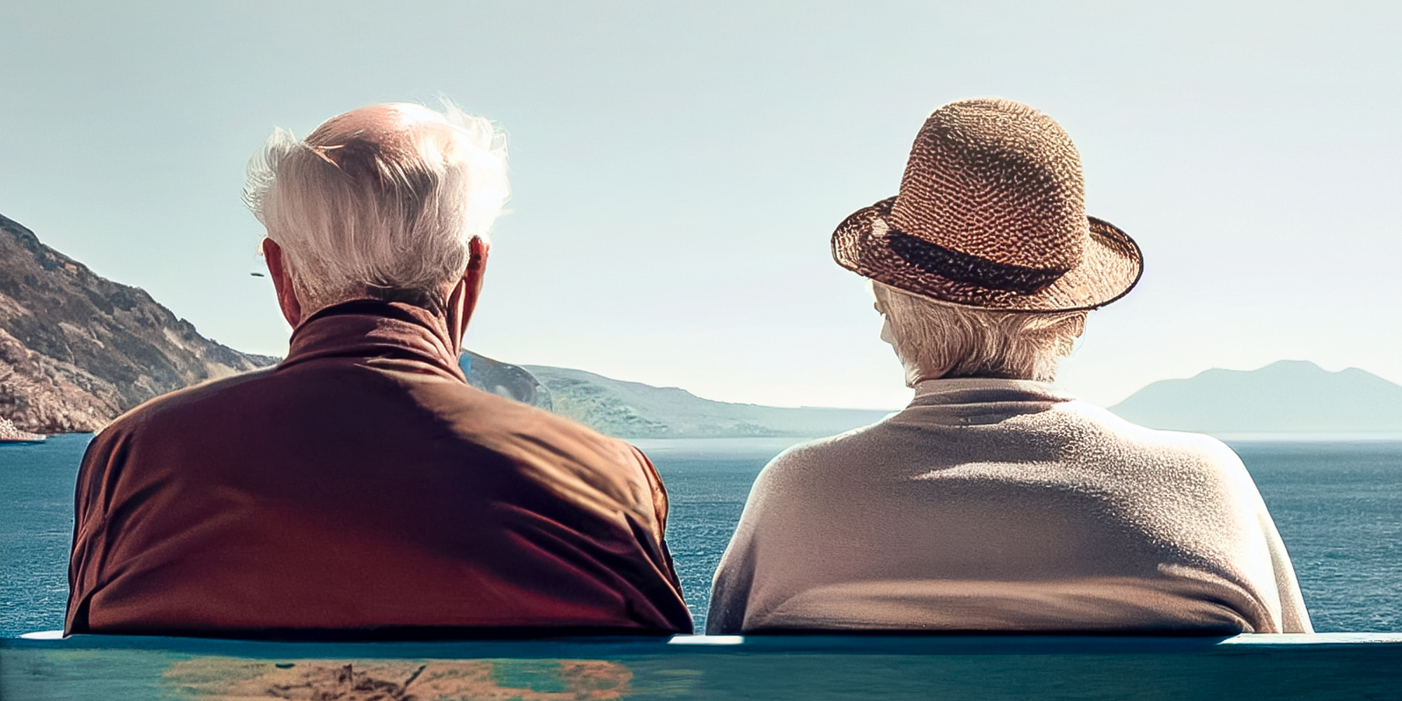 Why do the elderly experience a greater sensation of heat?